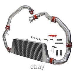 Single Turbo Front Mount Intercooler Kit For Mazda RX7 RX-7 FC FC3S 13B 86-91 RD