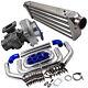 T04e Turbo Charger Kit 400+hp Stage Iii Wastegate+ 27x7x2.5 Intercooler + Piping
