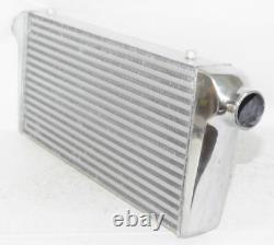 Universal 31 x 13 x 3 Aluminum Tube and Fin Front Mount Turbo Intercooler
