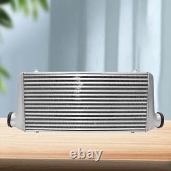 Universal 31x12x4 Front Mount Aluminum Intercooler High Quality Silver Finish