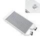 Universal Alu Intercooler 25x11x3 Front Mount 2.5 Inlet&outlet Same One Side