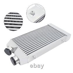 Universal Alu Intercooler 25x11x3 Front Mount 2.5 Inlet&Outlet Same One Side