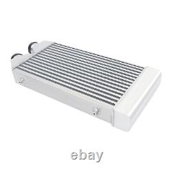 Universal Alu Intercooler 25x11x3 Front Mount 2.5 Inlet&Outlet Same One Side