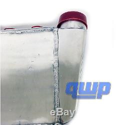 Universal Aluminum 16x12.5X4.5 Bar&Plate Front Mount Water To Air Intercooler