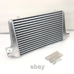 Universal Aluminum Front Mount Intercooler 25X13X3 Overall, 3 Inlet/Outlet