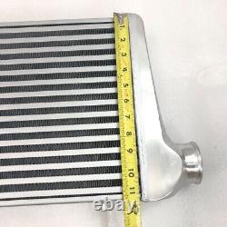 Universal Aluminum Front Mount Intercooler 31X13X3 Overall, 2.5 Inlet/Outlet