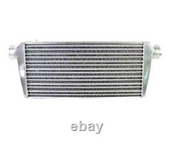 Universal Aluminum Front Mount Intercooler 3 inlet/outlet 30.5x13x3.3