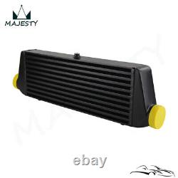 Universal Bar&Plate Front Mount Intercooler 50018064 FMIC 2.5 In/Outlet Black