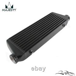 Universal Bar&Plate Front Mount Intercooler 50018064 FMIC 2.5 In/Outlet Black