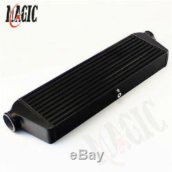 Universal Bar&Plate Front Mount Intercooler 55018064 FMIC 2.5 In/Outlet Black