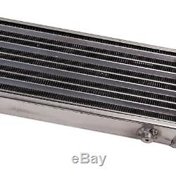 Universal Front Aluminum Mount Intercooler 27x7x2.5 inch 2.5 Inlet & Outlet New