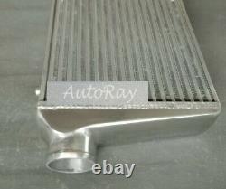 Universal Front Mount Alloy Intercooler Tube&Fin 700x280x60mm 3 In/Outlet 76mm