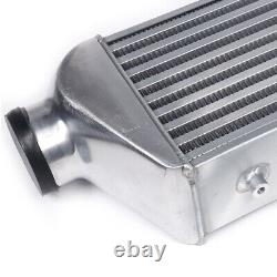 Universal Front Mount Aluminum Intercooler Overall Size 27x 9x 4 Tube & Fin