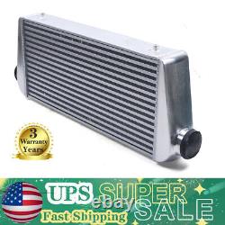 Universal Front Mount Intercooler 31x12x4 3 Inlet & Outlet Intercooler 1000HP