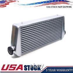 Universal Front Mount Intercooler 31x12x4 3 Inlet & Outlet Intercooler 1000HP