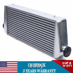 Universal Front Mount Intercooler 31x12x4 3 Inlet & Outlet Intercooler 1000HP