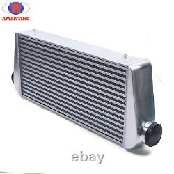 Universal Front Mount Intercooler 31x12x4 3 Inlet & Outlet Intercooler 1000HP