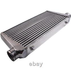 Universal Front Mount Intercooler, 600 x 300 x 76 mm, Full Aluminum with Tube