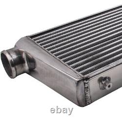 Universal Front Mount Turbo Intercooler Tube & Fin 24x12x3 3'' Inlet / Outlet