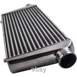 Universal Front Mount Turbo Intercooler Tube & Fin 24x12x3 3'' Inlet / Outlet