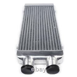 Universal Front Mount Turbo Intercooler Tube & Fin 31X13X3inch 3Inlet / Outlet
