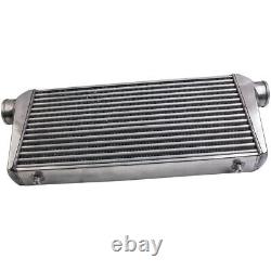 Universal Front Mount Turbo Intercooler Tube & Fin 31x13x3 3 Inlet / Outlet
