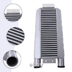 Universal Intercooler Turbo Front Mount 2.5 Inlet/Outlet Same One Side Aluminum