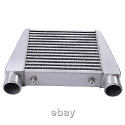 Universal Intercooler Turbo Front Mount 2.5 Inlet/Outlet Same One Side Aluminum