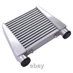 Universal Intercooler Turbo Front Mount 2.5 Inlet/Outlet Same One Side Aluminum