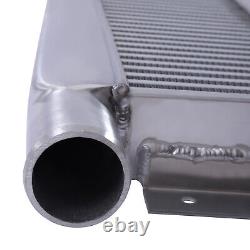 Universal Intercooler Turbo Front Mount 2.5 Inlet/Outlet Same One Side Aluminum