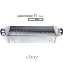 Universal Turbo Front Mount Aluminum Intercooler Overall Size 27X9X4 Tube & Fin