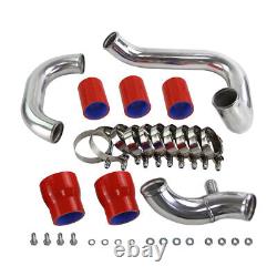 Upgrade Bolt On Front Mount Intercooler Piping Kit For Audi A4 1.8T B5 98-01 Red