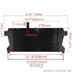 Upgrade Front Mount Intercooler Kit for Audi A4 Quattro B6 1.8L Turbo 2000-2006